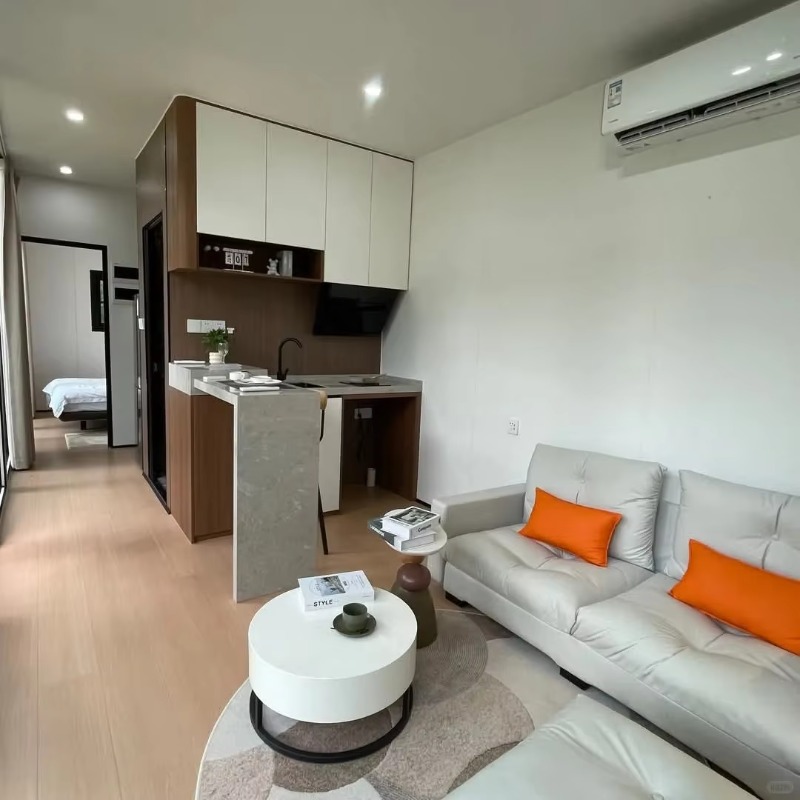 Sustainable Living Home - エネルギー効率の高い持続可能なコンテナハウス、スマートで環境に優しいグリーンリビングハウス