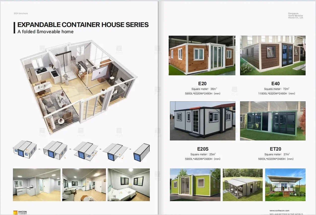 カスタマイズ可能なプレハブ折りたたみ式カフェ拡張可能コンテナ - Sustainable Living Home のレビューと価格